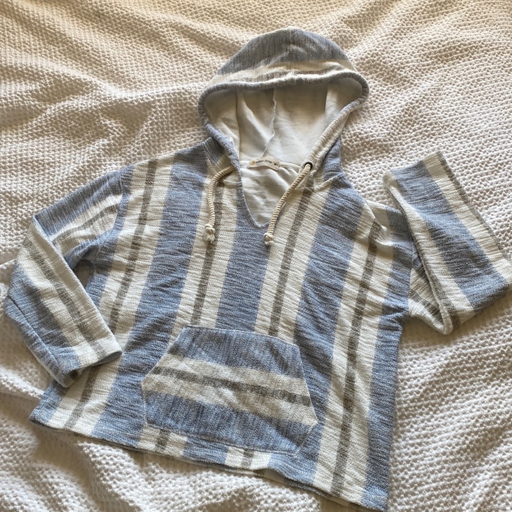 Ocean Drive pull over hoodie 🌊🦋💙
